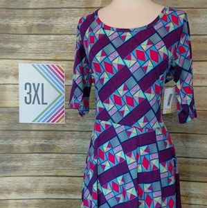 LuLaRoe 3XL Nicole dress